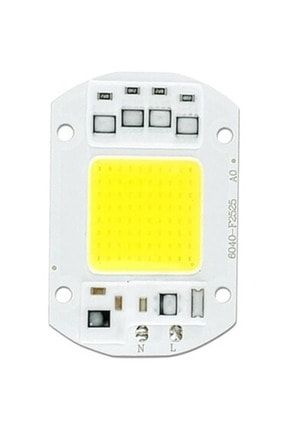 Projektör 50 Watt Led Çip Cob Beyaz Işık 220 Volt Ac YL88-5001