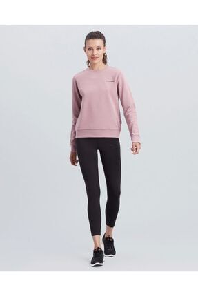 New Basics W Crew Neck Sweatshirt Kadın Rose Sweatshirt - S212182-620