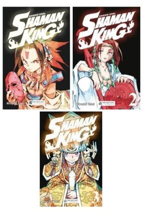 Shaman King 1-2-3. Ciltler Manga Seti Hiroyuki Takei gençkitap5698998245