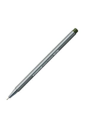 Triplus Fineliner Kalem 0.3mm 57 OLIVE GREEN Staedtler 334