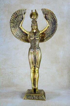 Antik Mısır Tanrıçası Isis Heykel Biblo isis3