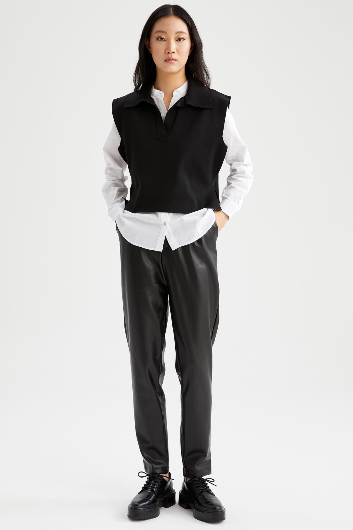 Black polo sweater vest discount