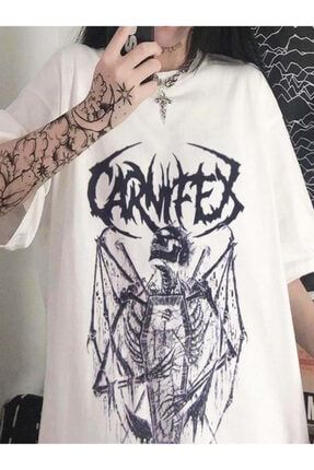 Carnifex The Script Siyah Unisex T-shirt dailycarnifex