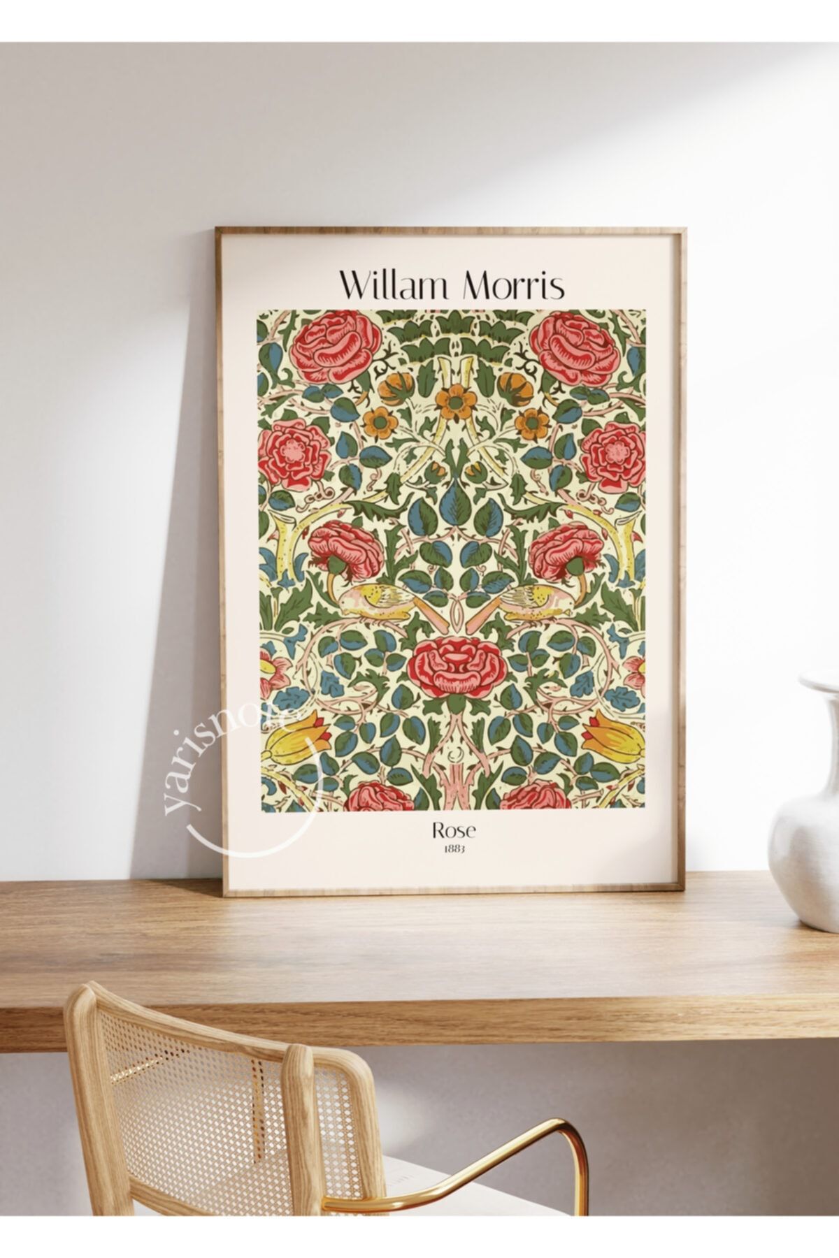 Yaris Note William Morris Çerçevesiz Poster VB7388