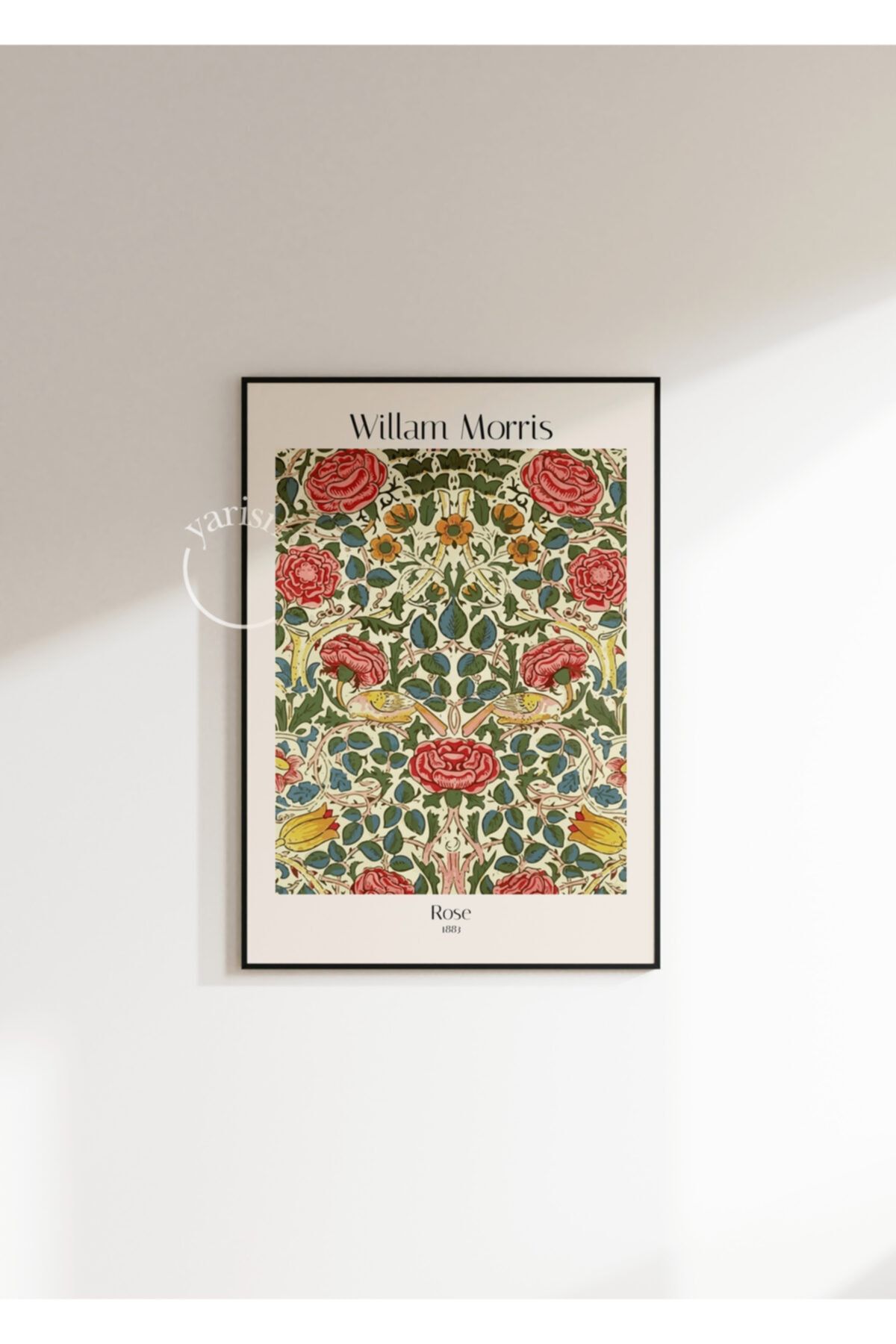 Yaris Note William Morris Çerçevesiz Poster VB7388