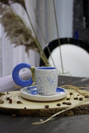 El Yapımı Kahve Fincan, Hediyelik, Espresso Fincanı. MLZ089