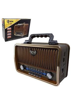 Mega Mg-1909bt Nostalji Şarjlı Bluetoothlu Radyo GOLD SRC 1909BT