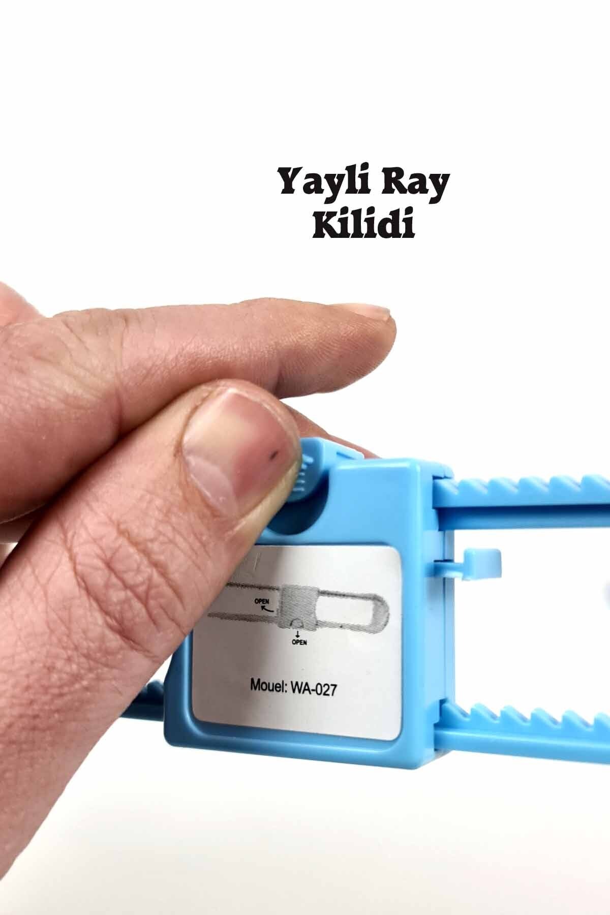 Binbirreyon Bebek Dolap Kilidi Bebek Güvenlik Mandalı 4 Adet fotoğrafı 4 (önizleme)