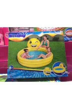 Emoji Çocuk Havuzu Sarı Renk PTVT-1349
