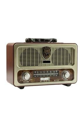 Bluetooth Şarjlı Nostaljik Antika Radyo Müzik Çalar Işıldak Usb Tf Aux 4613 RDL-4613