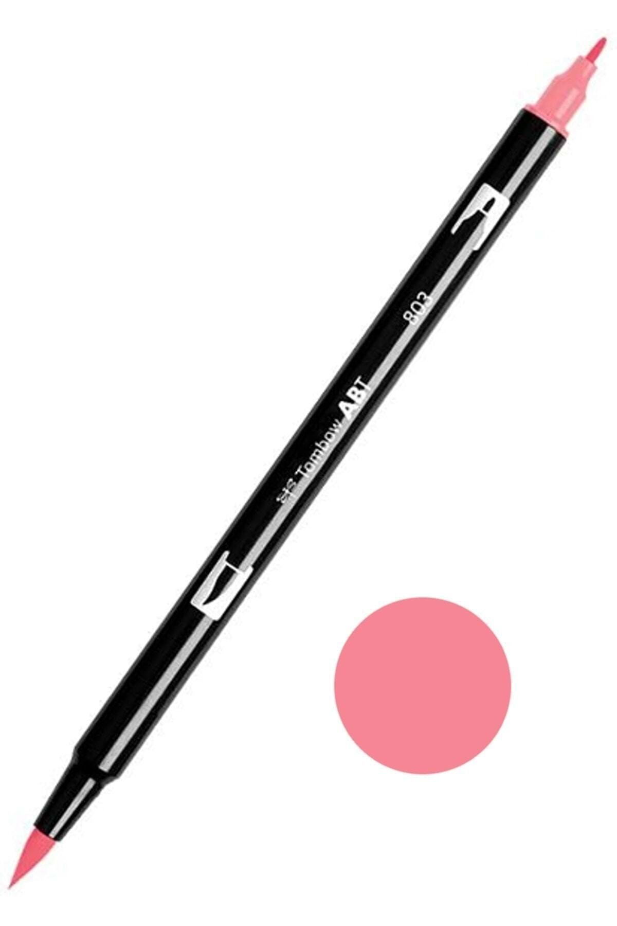 Tombow-Ab-T Dual Brush Pen Graphic Pen Pink Punch 803 1