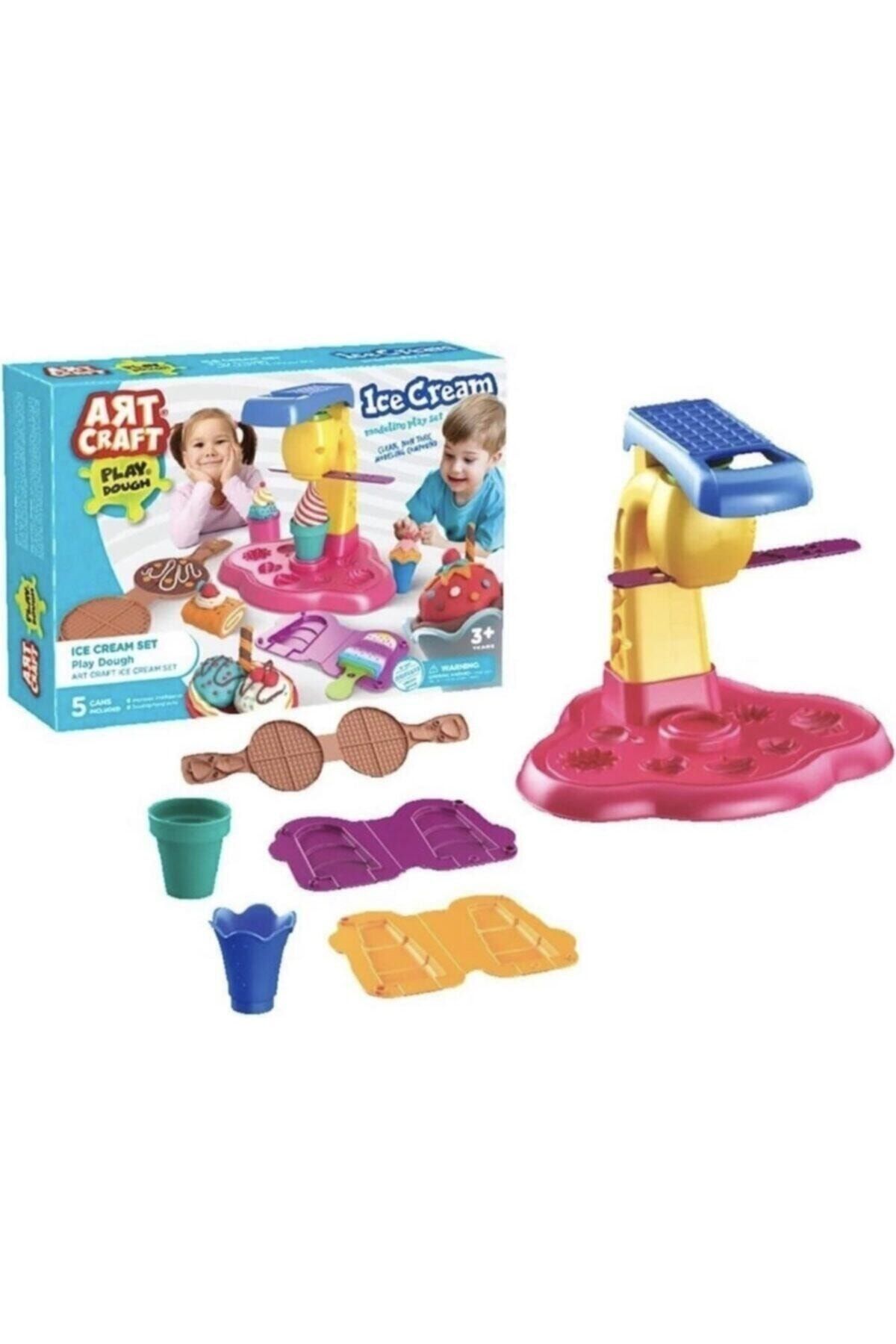 Art Craft Ice Cream Play Dough Set Toy Trendyol