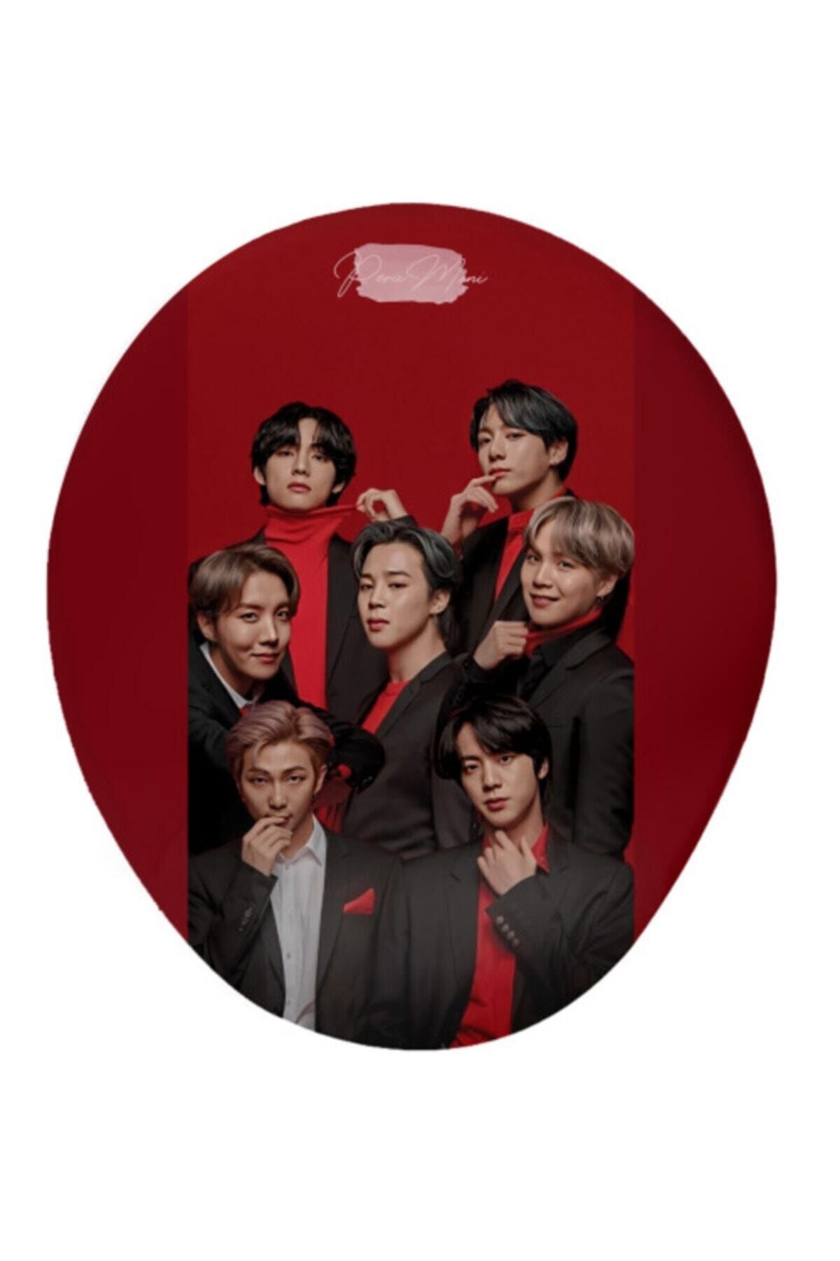 MiniPera-Bts Printed Wrist Support Mouse Pad 1