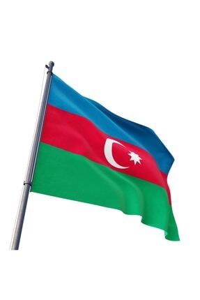Azerbaycan Bayrağı 70x105 Cm Raşel Kumaş Dijital Baskı ZCAzerbaycan70X150