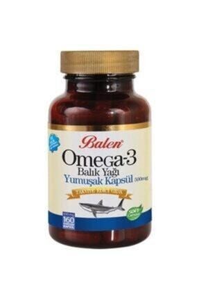 Omega 3 Balık Yağı 160 Kapsül 650 mg blf160
