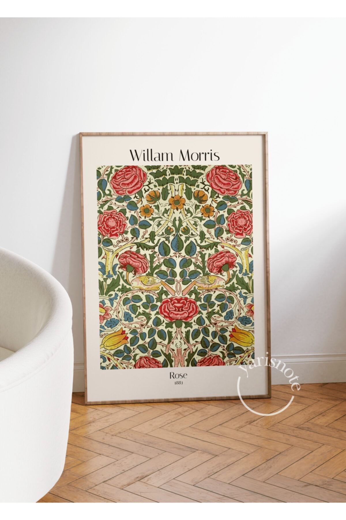 Yaris Note William Morris Çerçevesiz Poster VB7388