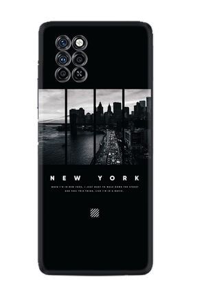 Note 10 Pro Kılıf Silikon Desen Özel Seri New York 1612 infinote10pro6go8