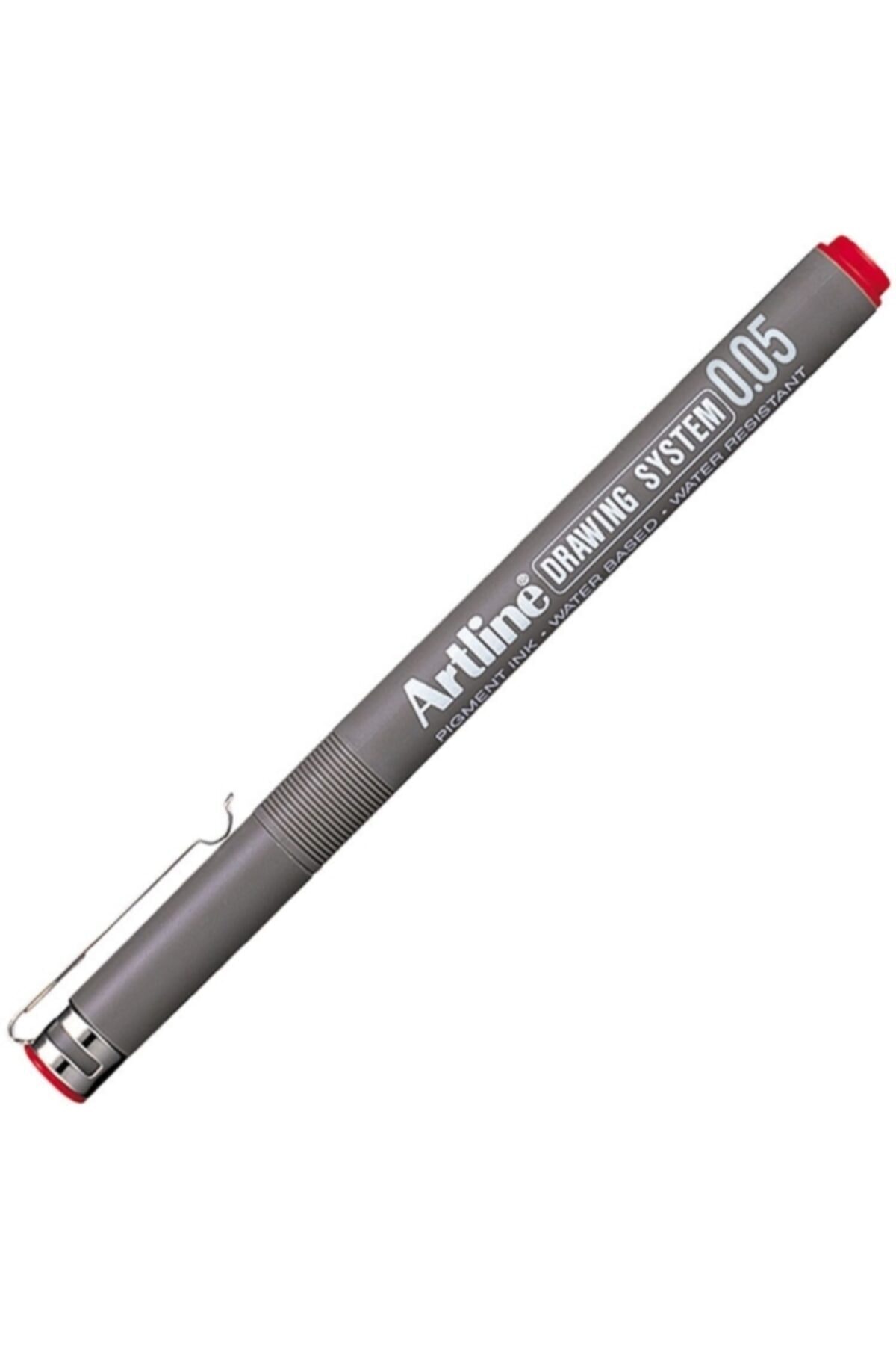 artline Drawing System Kırmızı Teknik Çizim Kalemi - 0.05mm