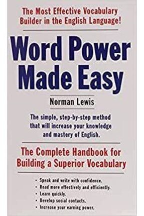 Word Power Made Easy: The Complete Handbook For Building A Superior Vocabulary TYC00361064598