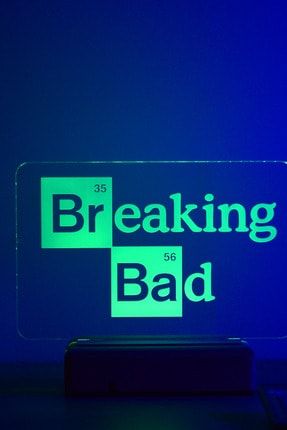 Breaking Bad 16 Renk Gece Lambası MDW-BRK-001