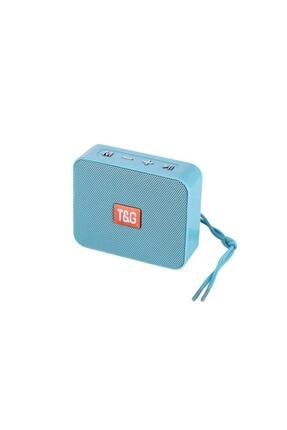 Bluetooth Hoparlör Kablosuz Speaker Ses Bombası 166 Açık Mavi 00719