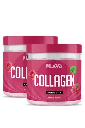 Collagen Ahududu - 6 Vitamin İlaveli - Tip 1,2,3 - 250g X 2 Adet PO8682696611252