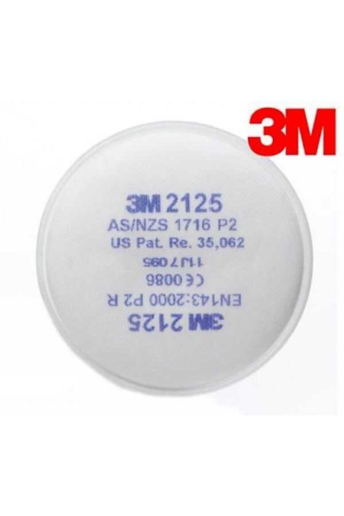 3M 2125 P2 Toz Ve Duman Filtresi (1 ÇİFT)