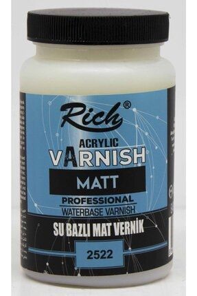 Acrylic Varnish Matt Professional Water -based Varnish Su Bazlı Mat Vernik 250 Cc 2502522