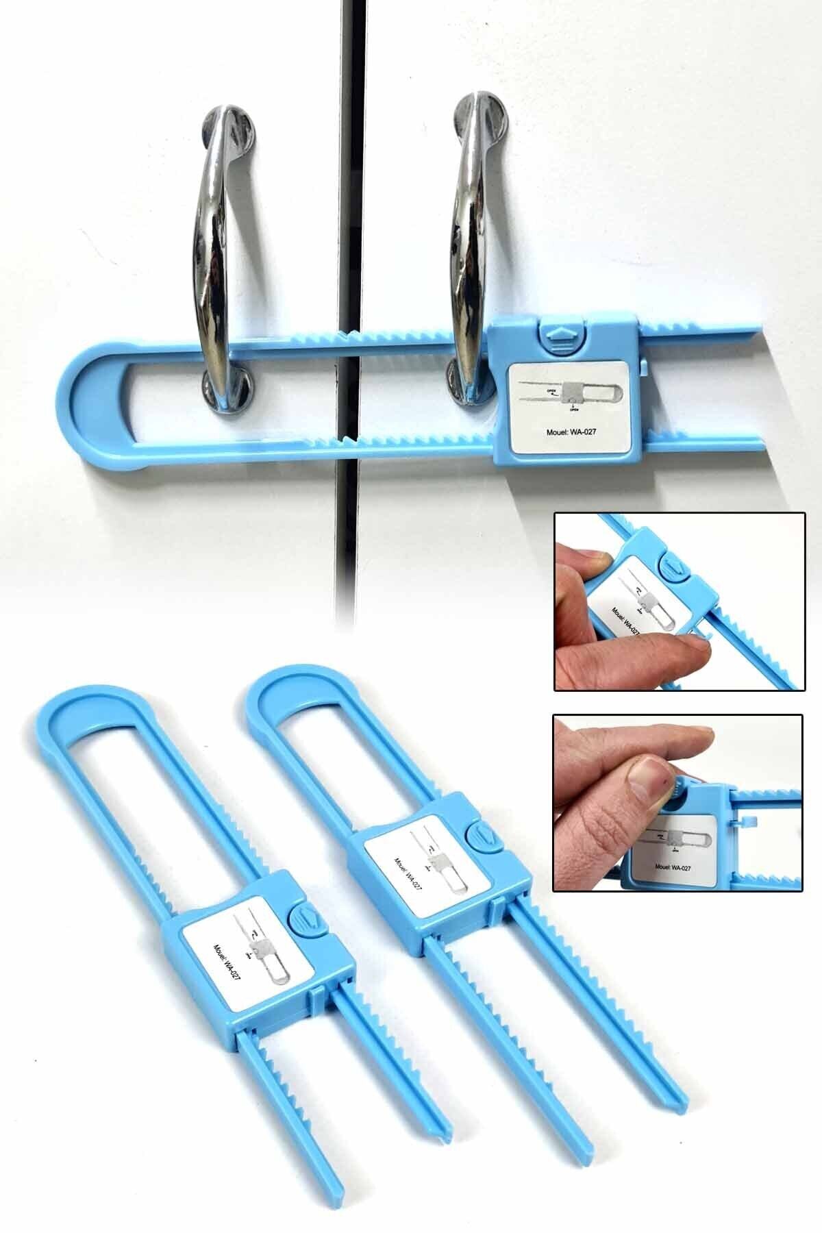 Binbirreyon Bebek Dolap Kilidi Bebek Güvenlik Mandalı 4 Adet fotoğrafı 3 (önizleme)