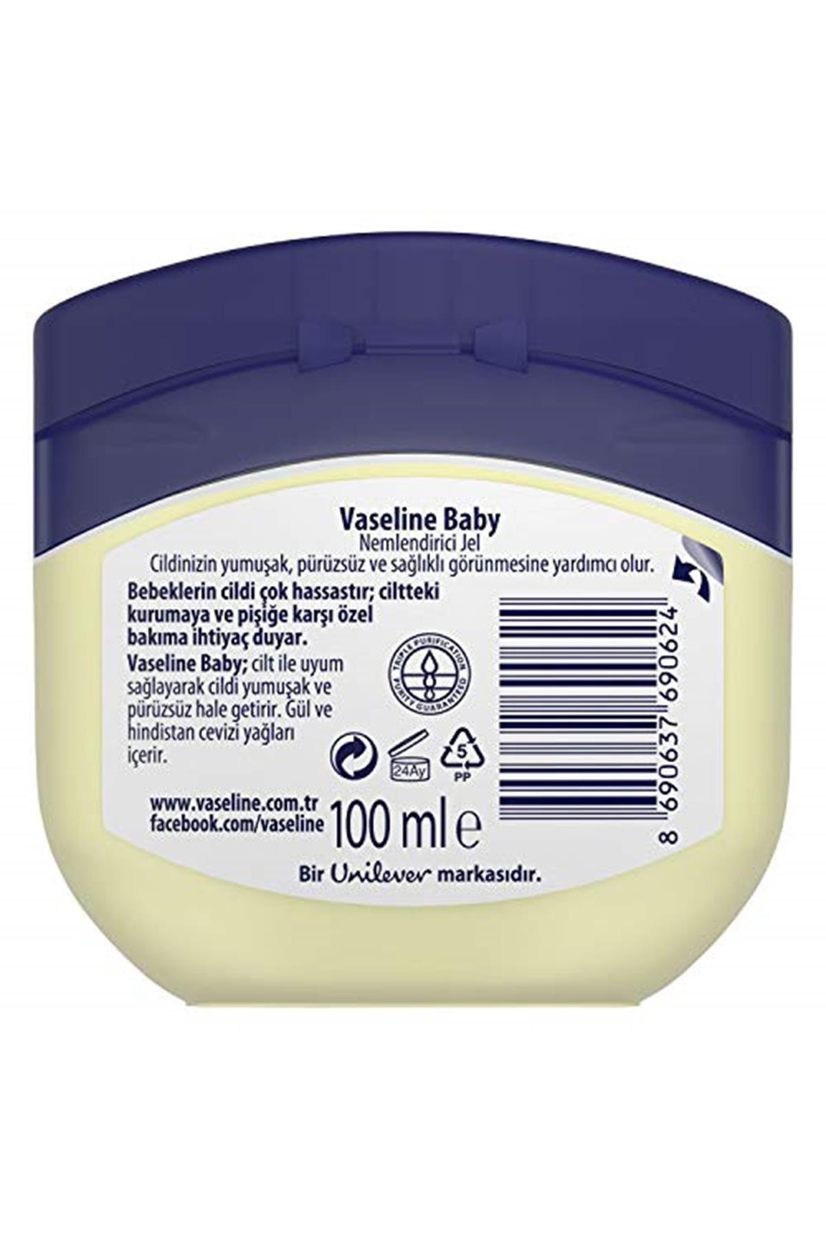 Vaseline Marka: Baby Nemlendirici Jel Bebekler Için 100 Ml 1 Adet Kategori: El Kremi fotoğrafı 2 (önizleme)