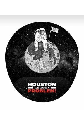 Houston Bir Sorunumuz Var Bilek Destekli Mousepad 4K-HOUSTON