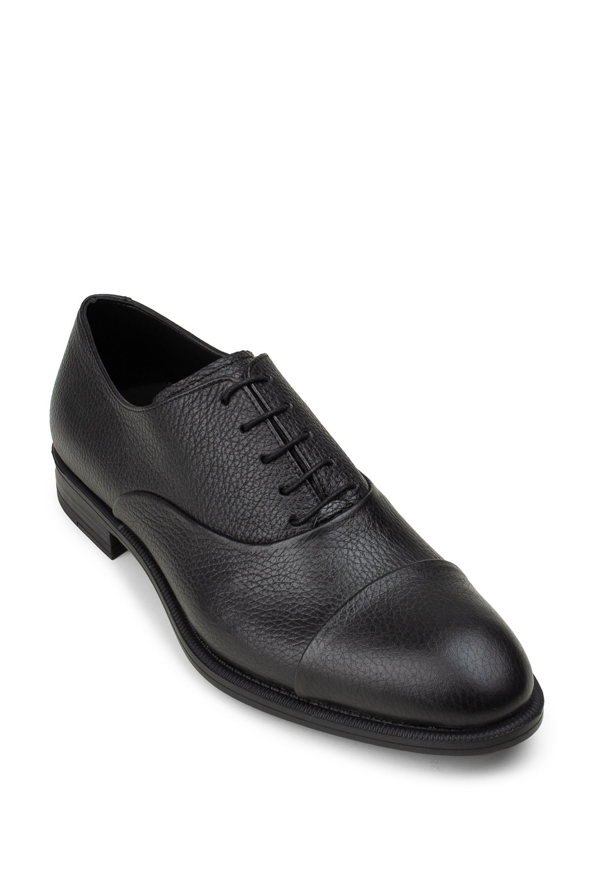 Deery Erkek Siyah Hakiki Deri Klasik Ayakkabı