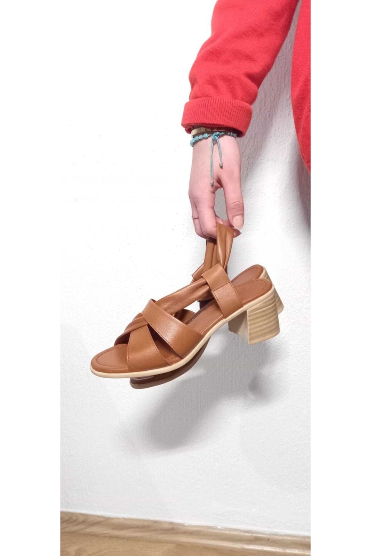Short tan heels clearance