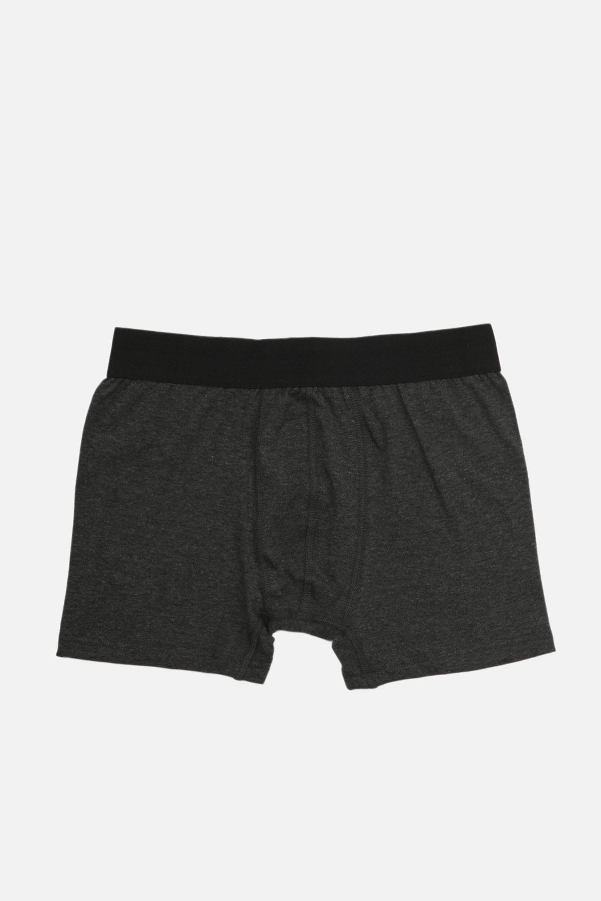 Trendyol Collection-5er-Pack schwarz-anthrazit-graue Baumwoll-Boxershorts - TMNAW21BX0018 5