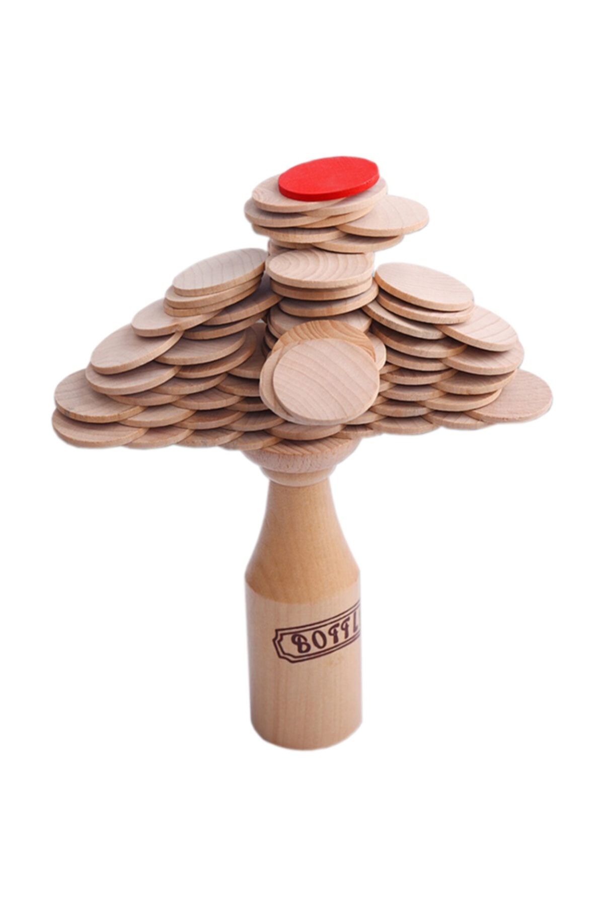 Calimera Toys Ahşap Şişe Jenga Denge Oyunu