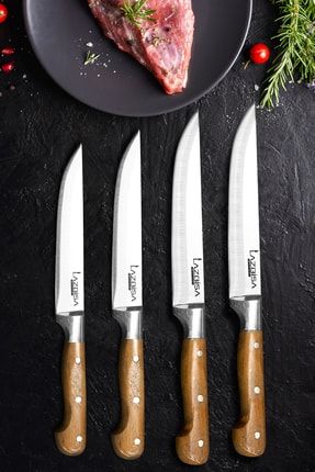 Sürmene Mutfak Bıçak Seti Et Ekmek Sebze Meyve Bıçak LAZBİSAX2