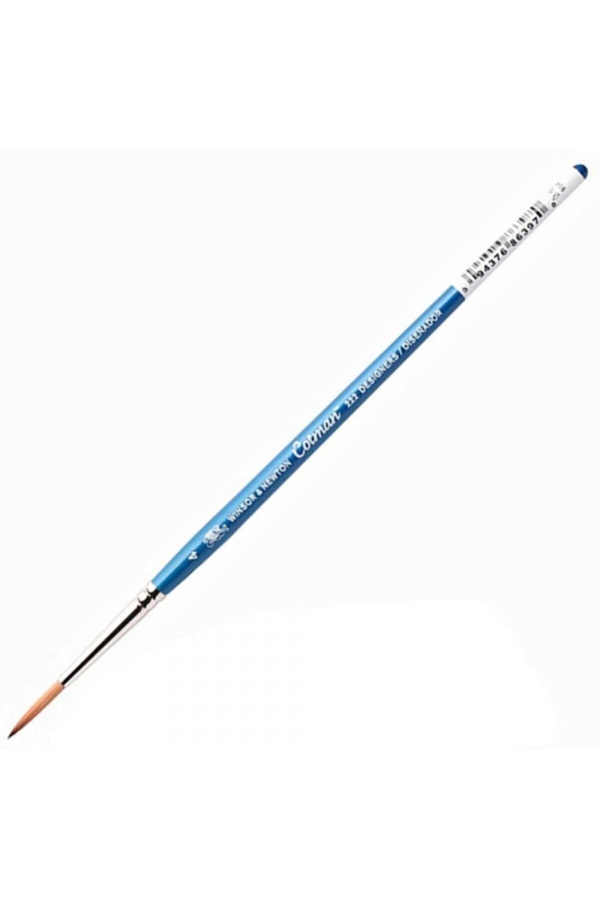 Winsor Newton-Cotman Series 222 Short Handle Synthetic Design/Detail Brush N:4 2