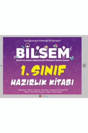 Minik Bilgin Yayınları 1. Sınıf Bilsem Hazırlık Kitabı P-096394
