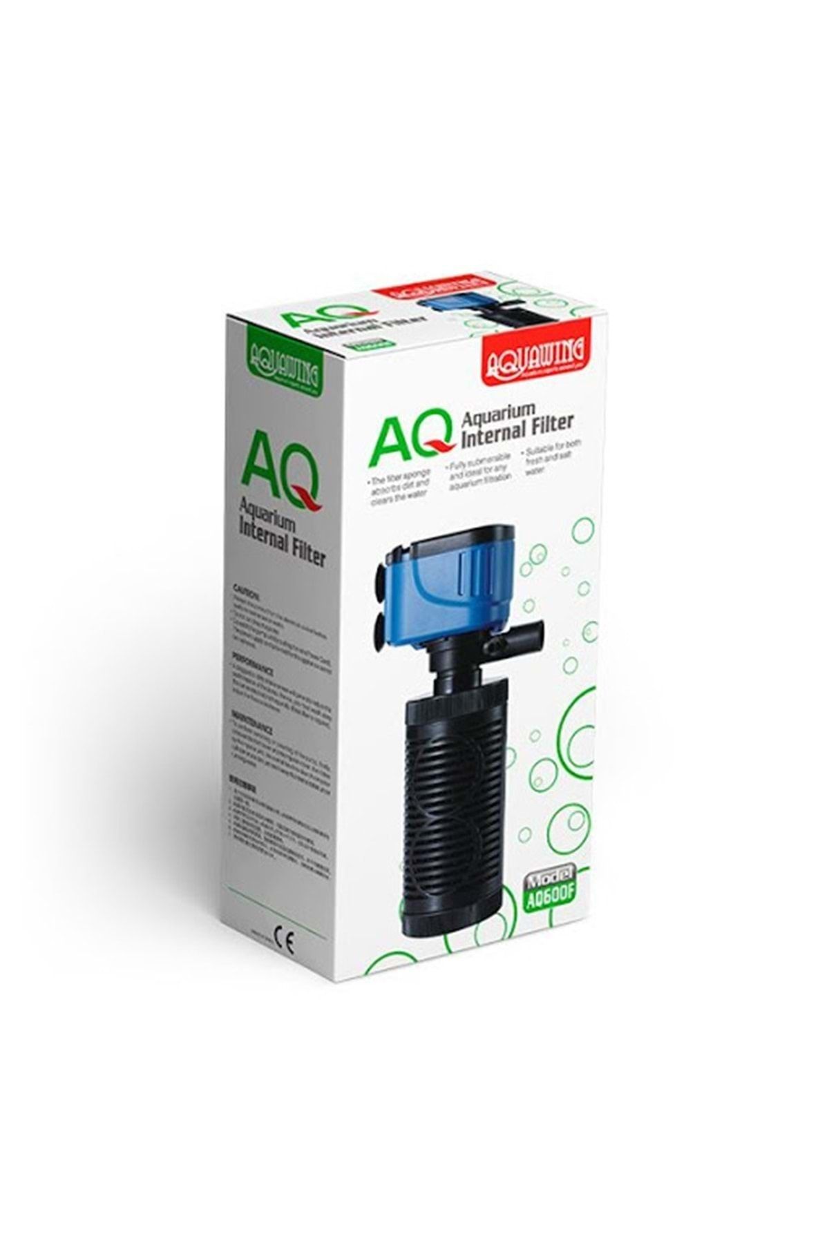 Aquawing Aq600f Akvaryum Iç Filtre 12w 550l/h
