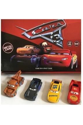 Cars Mater Jackson Storm Cruz Ramirez Oyuncak Arabalar Metal 4'lü Set 89921