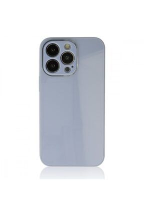Iphone 13 Pro Max Uyumlu Logosuz Glass Cam Telefon Kılıfı TLFNCYZ7985