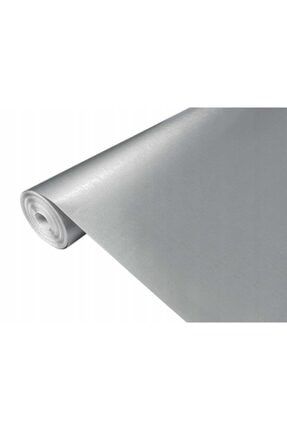 340-0045 Fırça Izi Gümüş Metalik Yapışkanlı Folyo (45cm X 1mt) DC340-0045