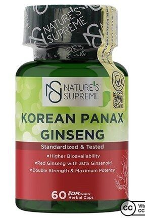 Korean Panax Ginseng 60 Kapsül 8681763381029