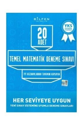 Bilfen Yayınları Tyt Matematik 20 Deneme Sınavı 01337