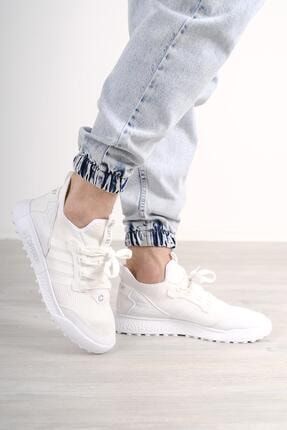 Beyaz - Cncpt Hugona Bağcıklı Kalın Taban Erkek Sneaker Conceptes001