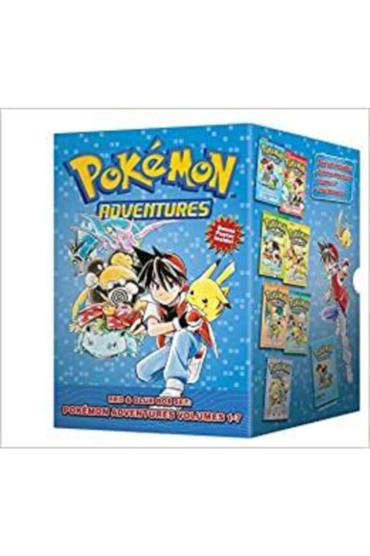 Genel Markalar Pokemon Adventures Red & Blue Box Set: Set Includes