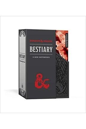 Dungeons And Dragons Bestiary Notebook Set: 8 Mini Notebooks (stationery) TYC00361073526