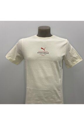 Blank Base Men’s Tee Erkek Krem Günlük T-shirt - 673926-01
