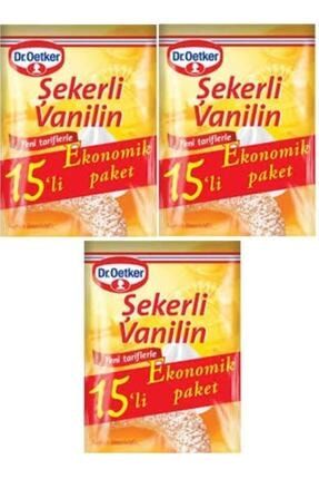 Şekerli Vanilin 15'li 75 gr 3 Adet JNPO09030358