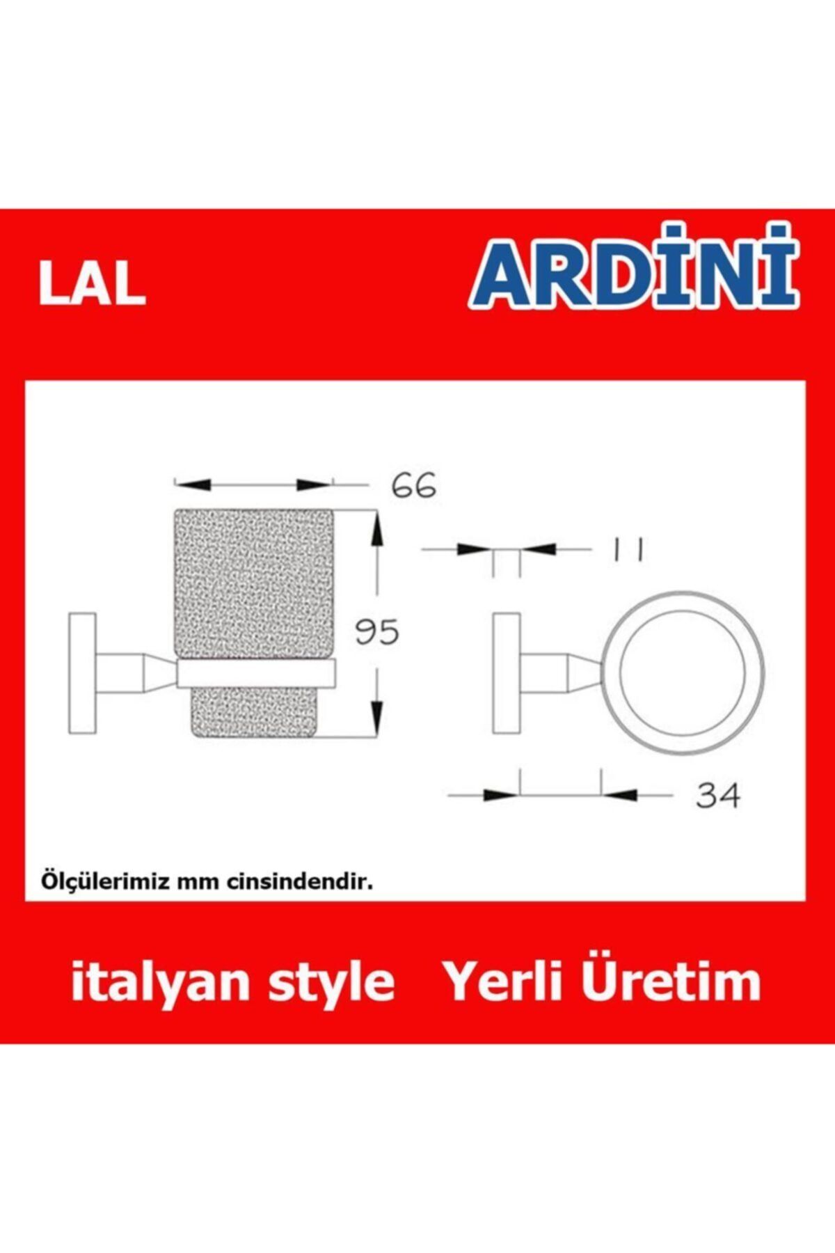 ardini-Βάση οδοντόβουρτσας Lal Color Chrome 3